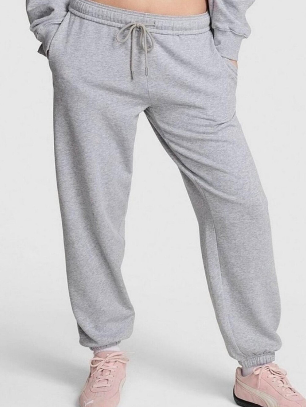 VS PINK Campus Fleece Sweatpants Sz Small NWT